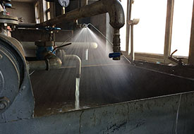 水霧噴頭性能參數(shù)試驗